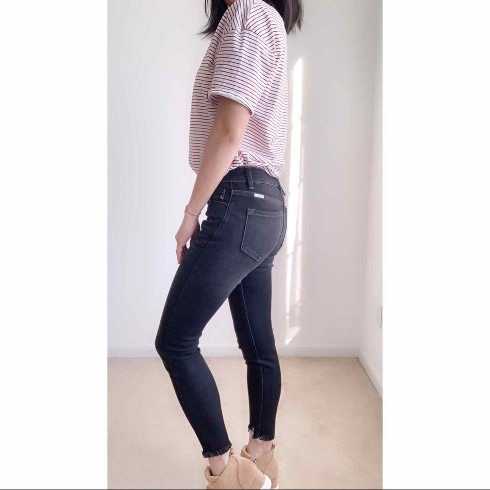 Kan Can Black High Waist Skinny Jeans - Picture 5 of 7